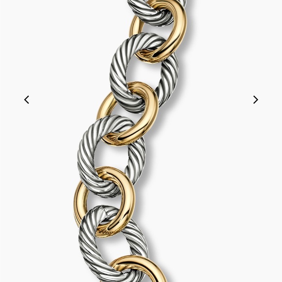 David Yurman Oval link chain Bracelet - Picture 4 of 10